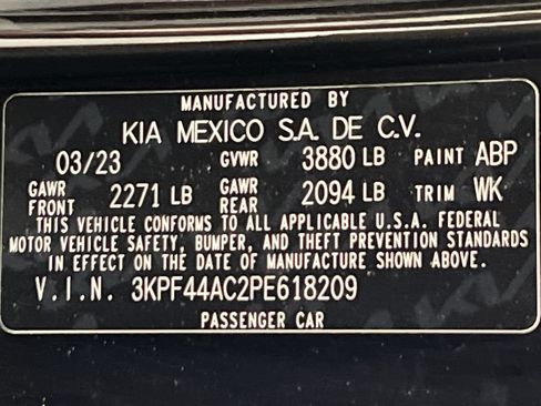 Used 2023 Kia Forte GT FWD image 74