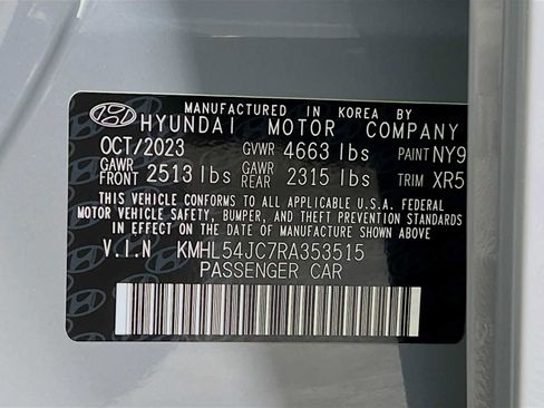 Certified 2024 Hyundai Sonata N Line FWD image 33