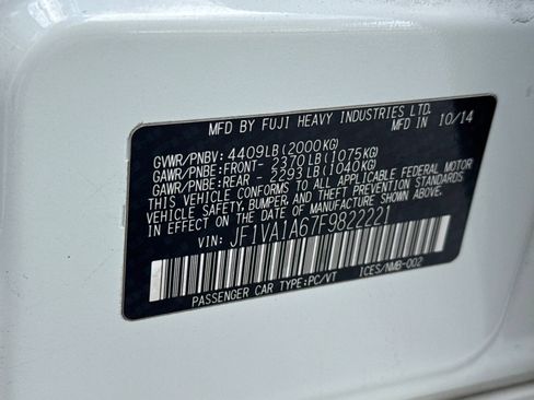 Used 2015 Subaru WRX 4dr Sdn Man image 19