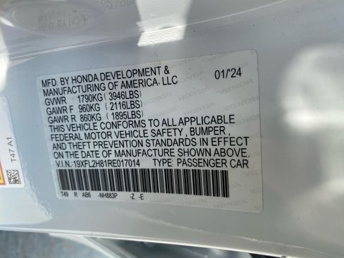 Certified 2024 Honda Civic Sport image 39