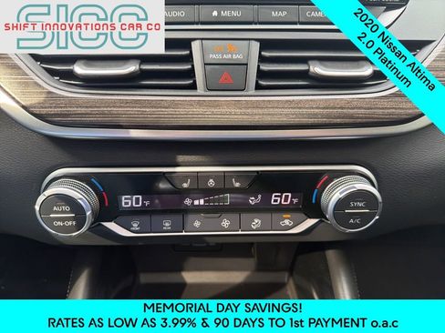 Used 2020 Nissan Altima 2.0 Platinum FWD image 18