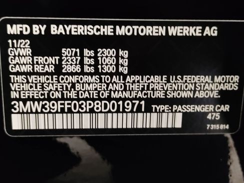Certified 2023 BMW 330e w/ M Sport Package image 19