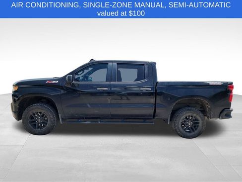 Used 2021 Chevrolet Silverado 1500 Custom Trail Boss w/ LPO, Dark Essentials Package AWD/4WD image 5