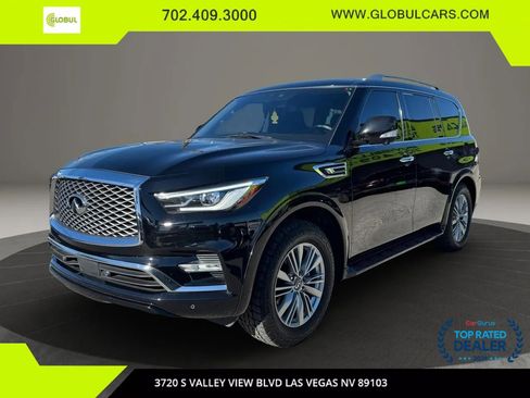 Used 2021 INFINITI QX80 Luxe w/ Cargo Package image 1