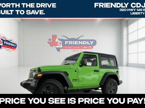 New 2026 Jeep Wrangler Sport AWD/4WD image 1