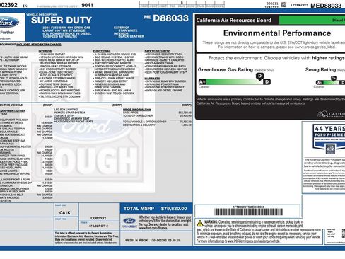 Used 2021 Ford F250 Lariat w/ Lariat Ultimate Package image 75