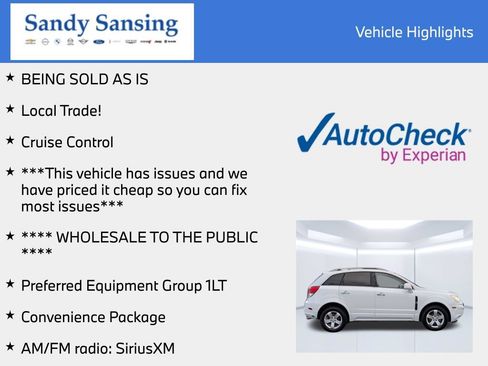 Used 2012 Chevrolet Captiva Sport LT w/ Convenience Package FWD image 8