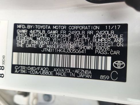 Used 2018 Toyota Camry LE FWD image 23