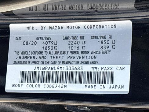 Used 2021 MAZDA MAZDA3 s image 32