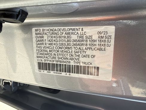 Used 2023 Honda Ridgeline Sport image 40