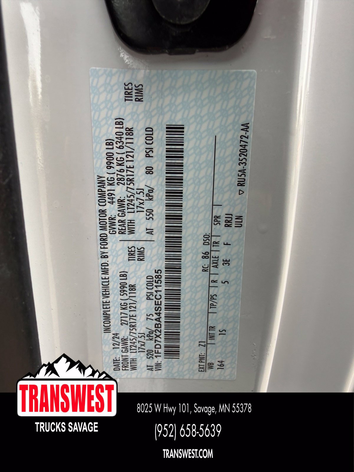 Used 2025 Ford F250 XL w/ XL Chrome Package AWD/4WD image 21