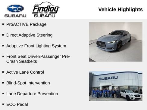 Used 2022 INFINITI Q60 Red Sport 400 w/ Proactive Package AWD/4WD image 2
