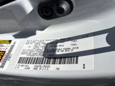 Used 2026 Toyota Tundra SR AWD/4WD image 14