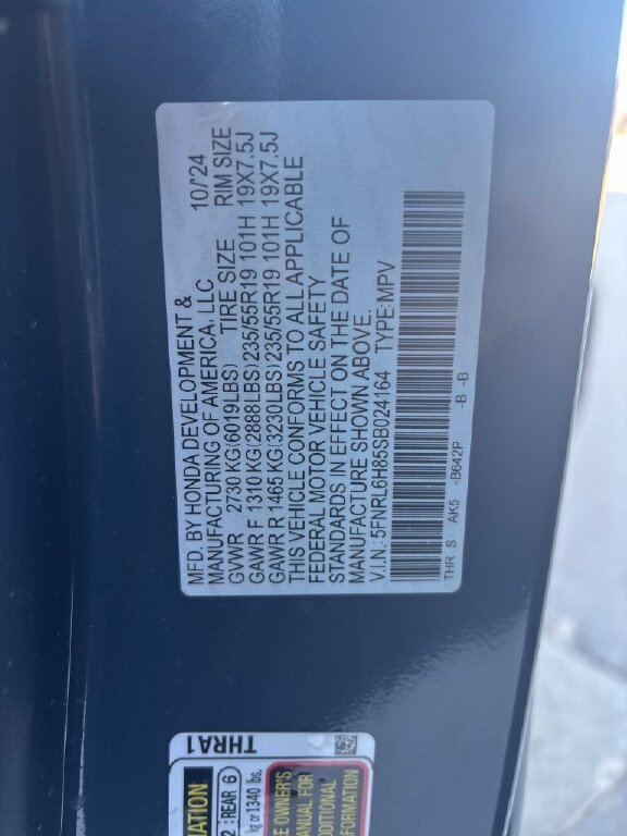 Used 2025 Honda Odyssey Touring image 30