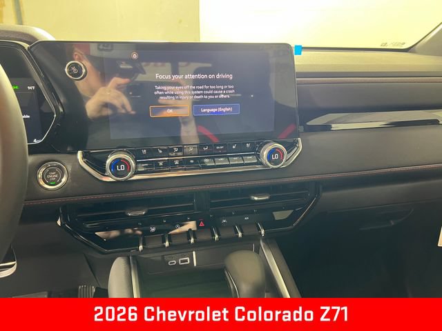 New 2026 Chevrolet Colorado Z71 w/ Technology Package AWD/4WD image 18