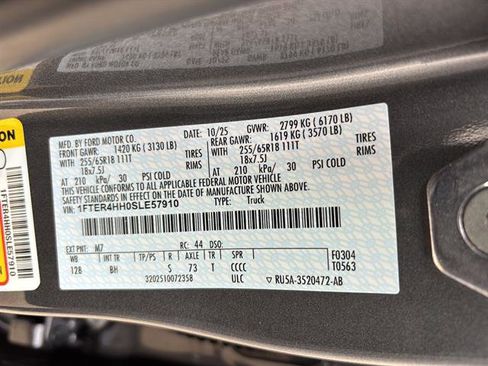 New 2025 Ford Ranger XLT w/ Chrome Accent Package image 20