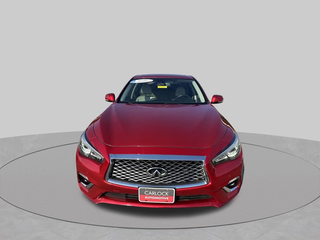 Used 2022 INFINITI Q50 Luxe w/ Cargo Package RWD image 3