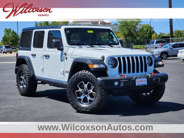 Used 2021 Jeep Wrangler Unlimited Rubicon w/ Cold Weather Group AWD/4WD image 1