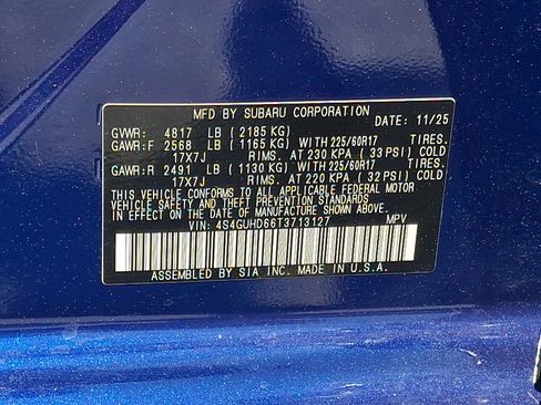 Certified 2026 Subaru Crosstrek 2.0i Premium AWD/4WD image 27