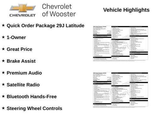 Used 2024 Jeep Compass Latitude AWD/4WD image 2