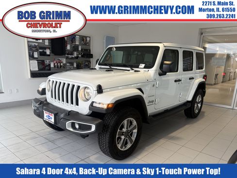 Used 2023 Jeep Wrangler Sahara w/ Cold Weather Group image 1