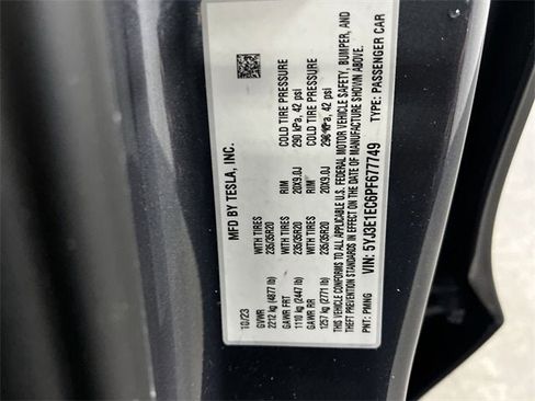 Used 2023 Tesla Model 3 Performance image 34