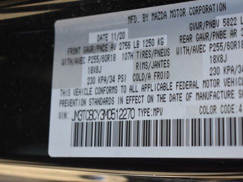 Used 2021 MAZDA CX-9 Touring w/ Touring Premium Package image 16