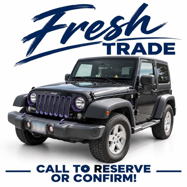 Used 2015 Jeep Wrangler Sport w/ Quick Order Package 24S AWD/4WD image 1