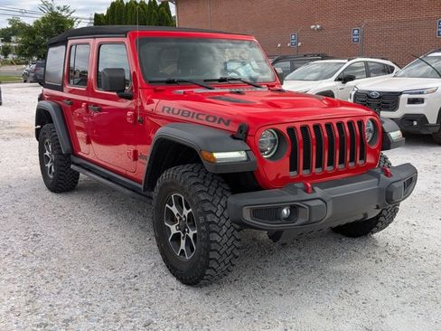Used 2021 Jeep Wrangler Unlimited Rubicon w/ LED Lighting Group AWD/4WD image 3