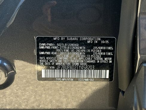 New 2026 Subaru Outback Premium image 34