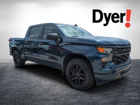 Used 2022 Chevrolet Silverado 1500 Custom RWD image 1
