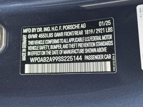 Used 2025 Porsche 911 Carrera 4 GTS w/ Premium Package AWD/4WD image 46