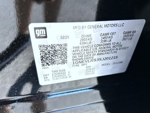 Used 2025 Chevrolet Traverse RS w/ LPO, Floor Liner Package image 27