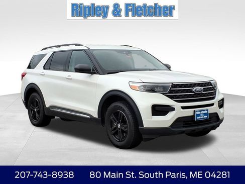 Used 2021 Ford Explorer XLT w/ Class III Trailer Tow Package AWD/4WD image 3