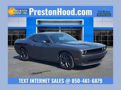 Used 2022 Dodge Challenger SXT w/ Blacktop Package RWD image 1