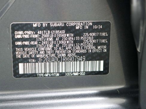 Used 2024 Subaru Crosstrek 2.0i Premium image 33