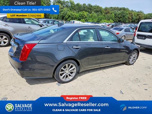 Used 2017 Cadillac CTS Luxury AWD/4WD image 4