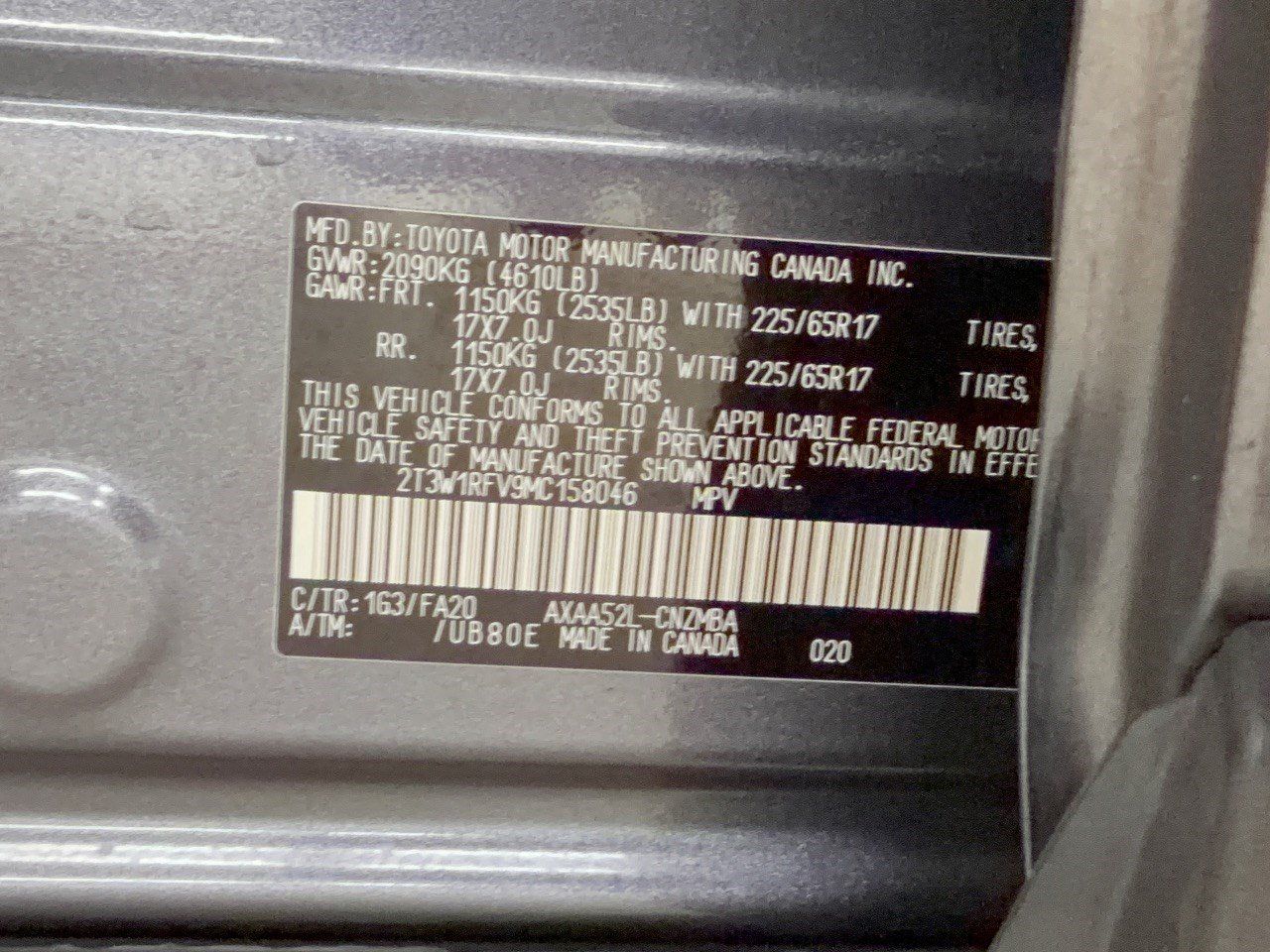 Used 2021 Toyota RAV4 XLE w/ Convenience Package FWD image 32