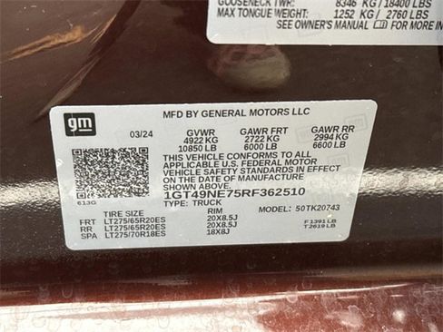 Certified 2024 GMC Sierra 2500 SLT w/ SLT Premium Package image 25