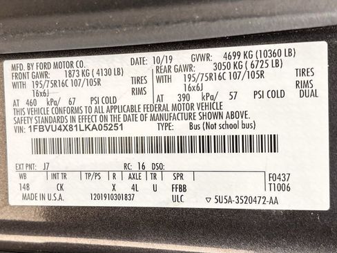 Used 2020 Ford Transit 350 XLT image 28