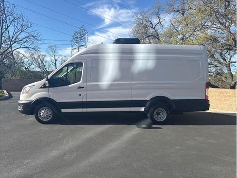 Used 2022 Ford Transit 350 148 High Roof Extended DRW w/ Exterior Upgrade Package RWD image 2