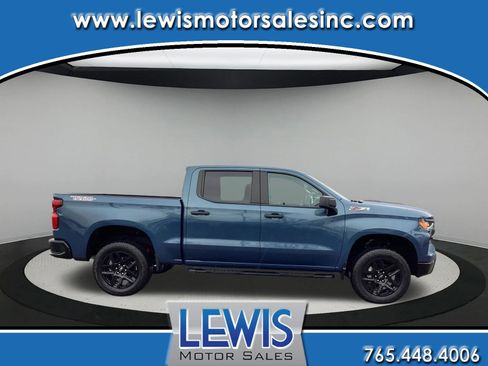 Used 2024 Chevrolet Silverado 1500 Custom Trail Boss w/ LPO, Dark Essentials Package image 1