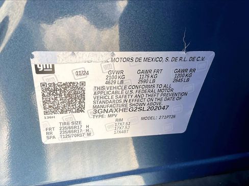 Used 2025 Chevrolet Equinox LT w/ Convenience Package II FWD image 34