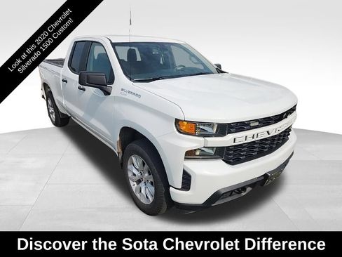 Used 2020 Chevrolet Silverado 1500 Custom w/ Trailering Package AWD/4WD image 1