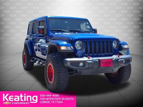 Used 2020 Jeep Wrangler Unlimited Rubicon w/ Safety Group AWD/4WD image 1