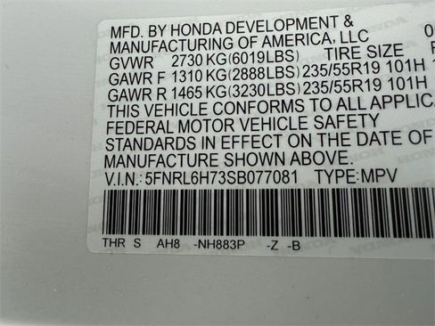 Certified 2025 Honda Odyssey Sport-L image 24