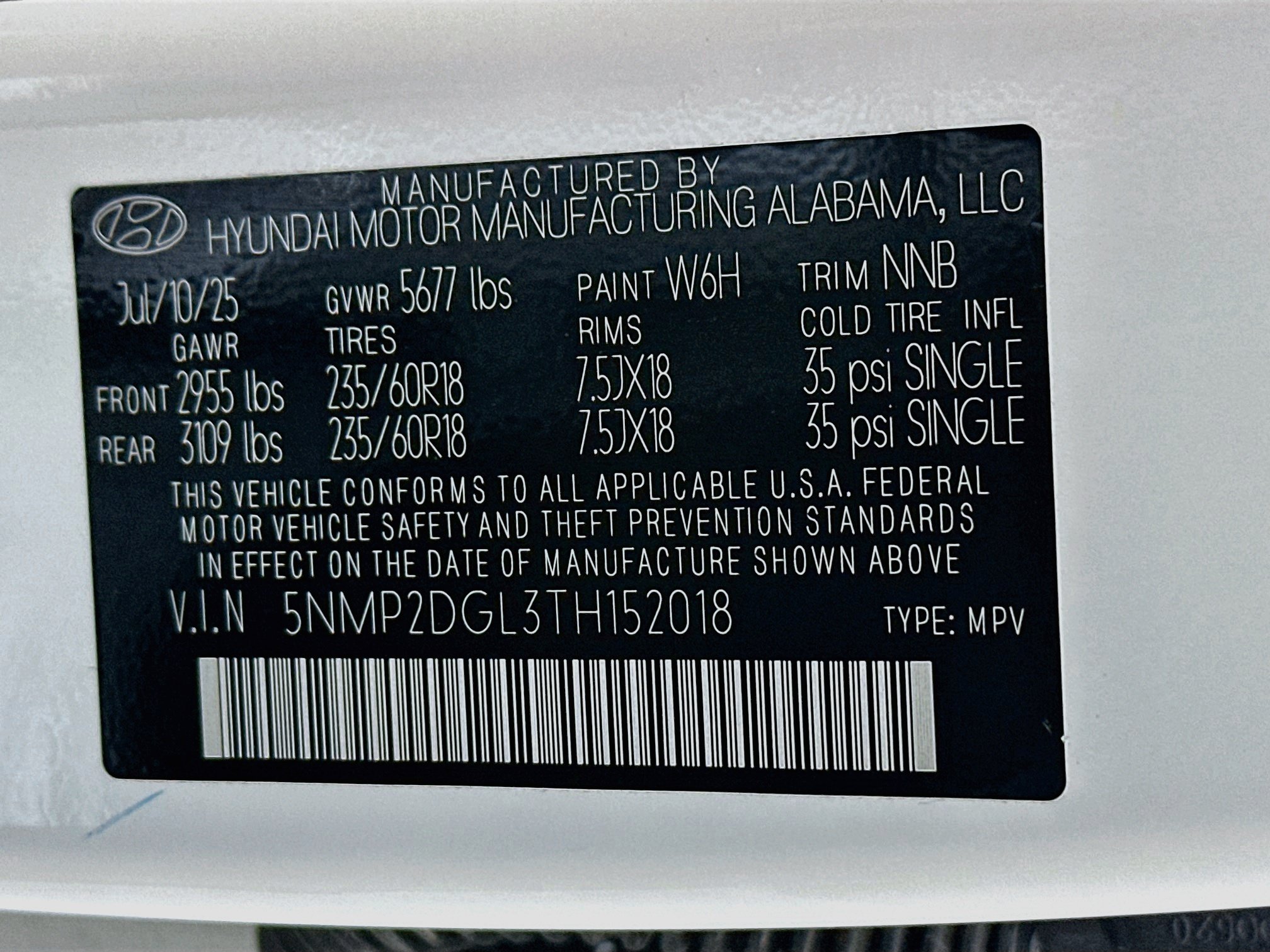 Certified 2026 Hyundai Santa Fe SEL AWD/4WD image 30