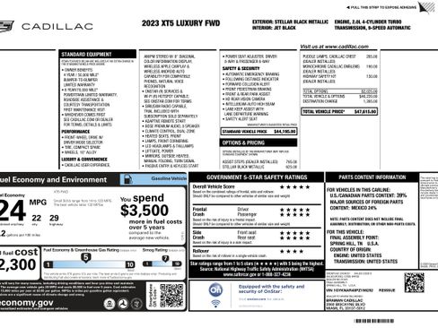 Used 2023 Cadillac XT5 Luxury image 2