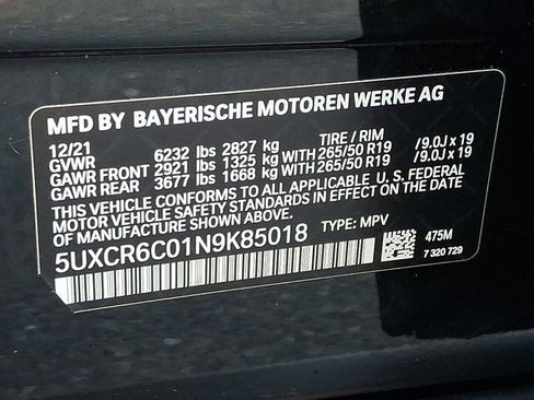 Certified 2022 BMW X5 xDrive40i image 32