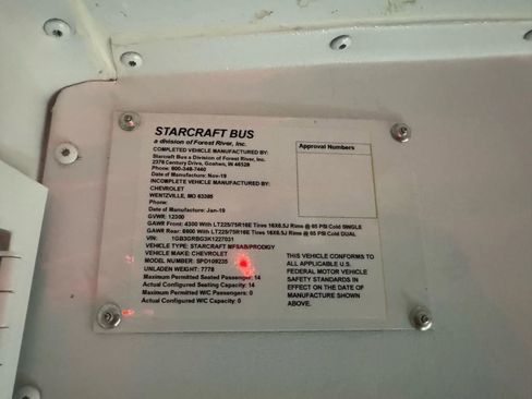 Used 2019 Chevrolet Express 3500 w/ School Bus Package image 56